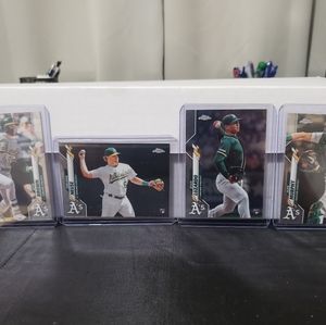Topps Chrome 2020 Oakland A's Rookie Lot